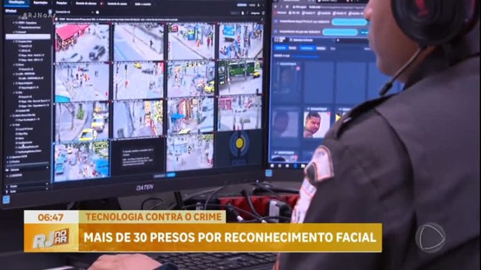 Sistema de reconhecimento facial identifica mais de 30 pessoas foragidas no Rio - Rio de Janeiro