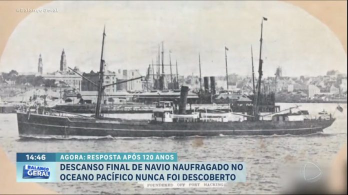 SS Nemesis: navio que desapareceu há 120 anos é encontrado - RecordTV