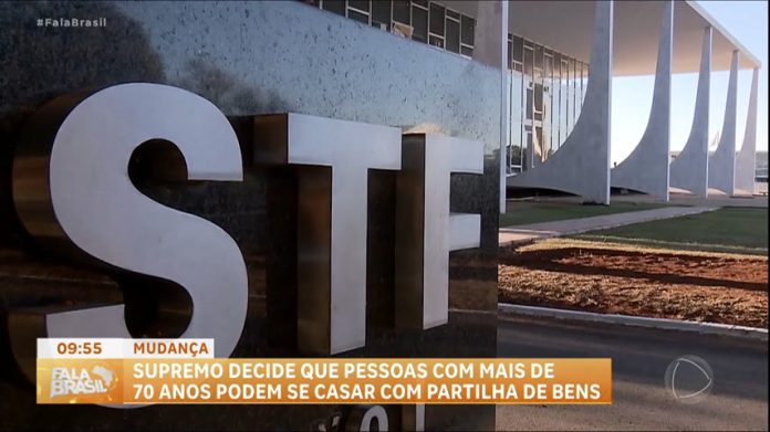 STF decide que pessoas com mais de 70 anos podem se casar com partilha de bens - RecordTV