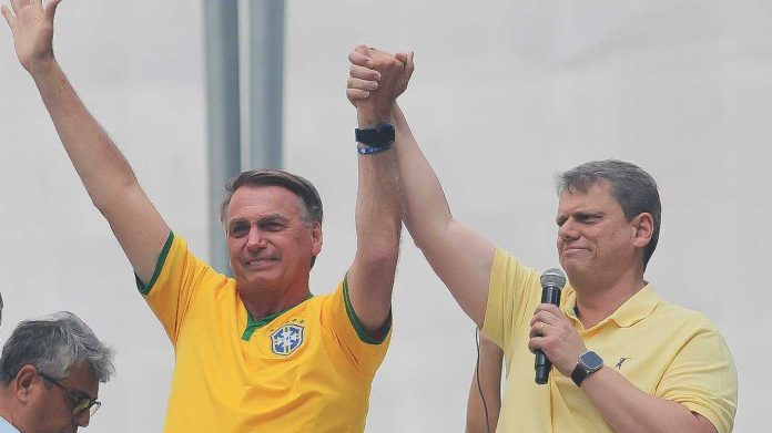 Tarcísio defende liberdade de expressão e manifestação sem censura em ato pró-Bolsonaro - Notícias