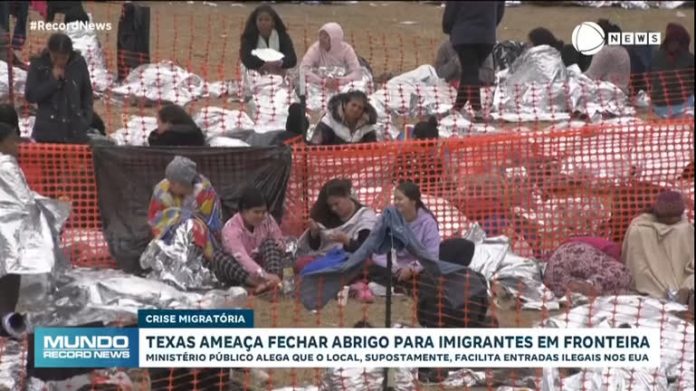 Texas ameaça fechar abrigo de imigrantes que chegam aos EUA via México - Notícias