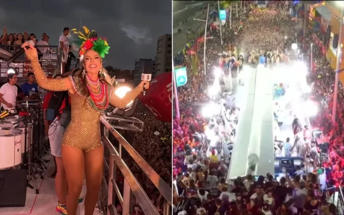 Trio Elétrico quase tomba e cilindro de gás explode o terceiro dia caótico da Ivete Sangalo