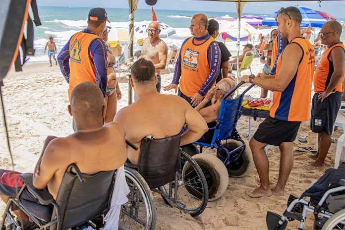 Verão para Todos proporciona acessibilidade ao mar