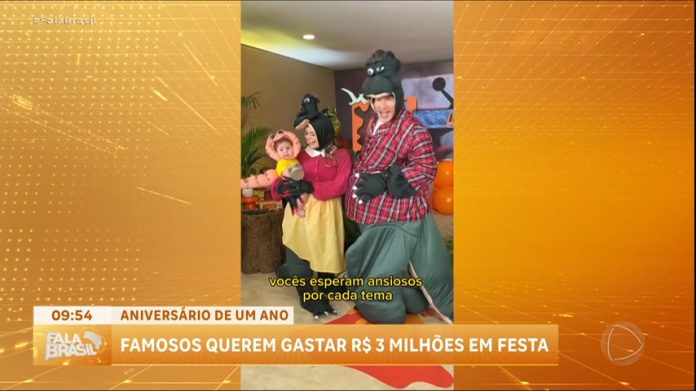 Viih Tube e Eliezer criam polêmica ao anunciar festa de R$ 3 milhões para a filha - RecordTV