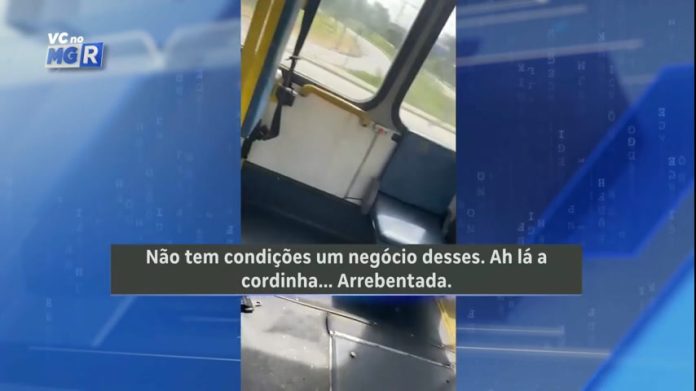 Você no MGR: passageira denúncia péssimas condições de ônibus