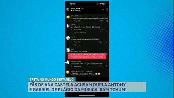 A Hora da Venenosa: fãs da cantora Ana Castela acusam dupla sertaneja de plágio em música