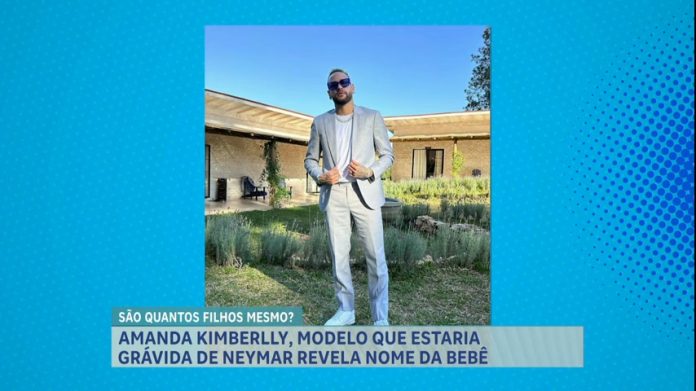 A Hora da Venenosa: modelo que estaria grávida de quarto filho do jogador Neymar revela nome do bebê