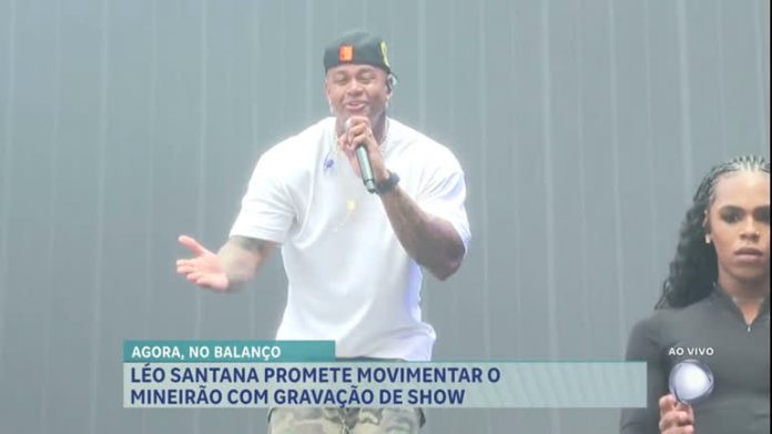 Acompanhe a passagem de som e conheça o camarim de Léo Santana para show em BH