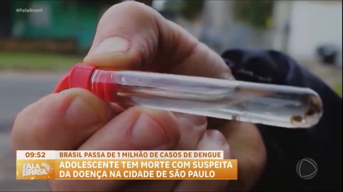 Adolescente de 16 anos morre com sintomas de dengue em São Paulo - RecordTV