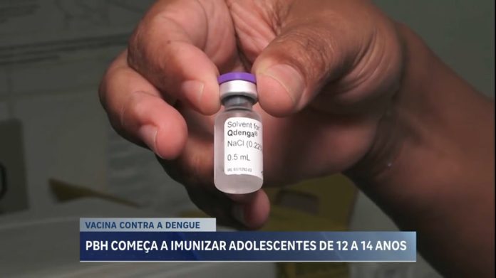 Adolescentes de 12 a 14 anos podem ser vacinados contra dengue a partir desta sexta-feira (08)