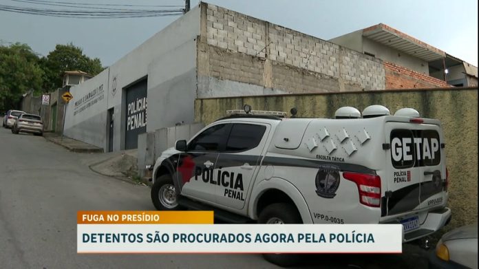 Agentes de força de segurança se mobilizam em busca de detentos que fugiram de presídio em MG