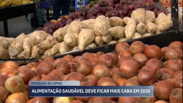 Alimentação saudável deve ficar mais cara em relação aos alimentos processados, aponta pesquisa da UFMG