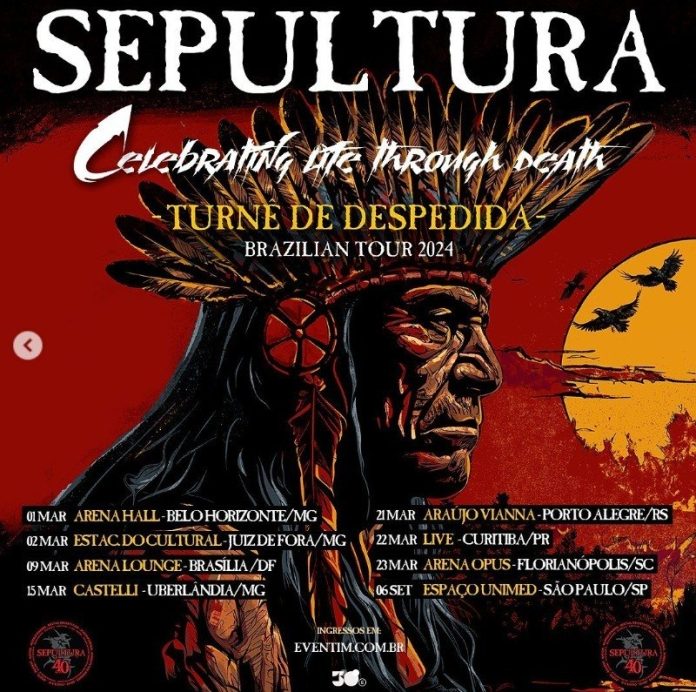 Após levar o heavy metal mineiro ao mundo, banda Sepultura inicia em BH a turnê de despedida