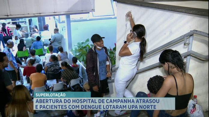 Atraso na abertura do hospital de campanha causa superlotação em Belo Horizonte