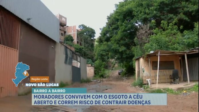 Bairro a Bairro: esgoto a céu aberto provoca transtorno para moradores do Novo São Lucas