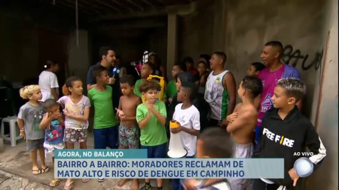 Bairro a Bairro: moradores denunciam descaso com um campinho de futebol em BH