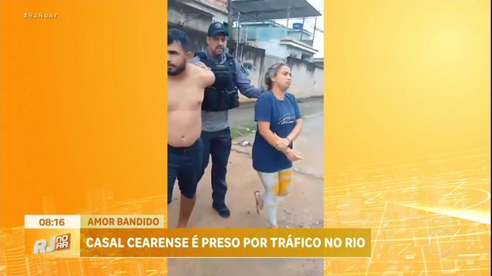 Casal cearense é preso por tráfico no Rio - Rio de Janeiro