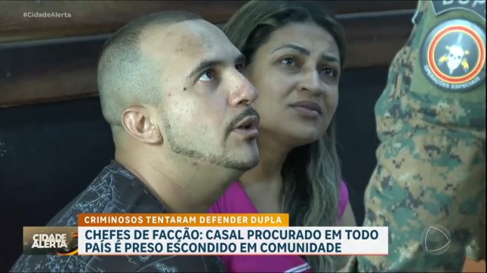Casal que chefiava facção é preso em comunidade do Rio de Janeiro - RecordTV