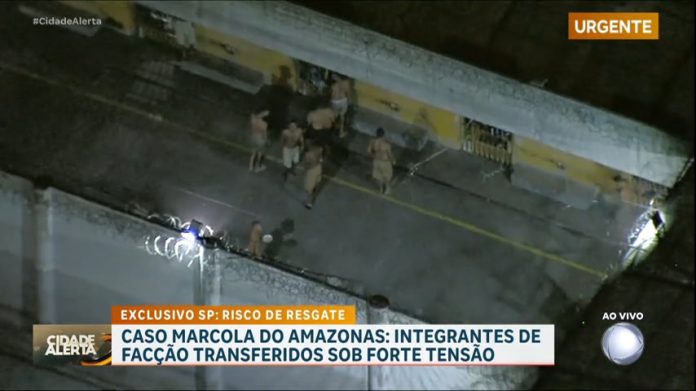 Caso 'Marcola do Amazonas': integrantes do CV são levados para CDP do Belém, em São Paulo - RecordTV