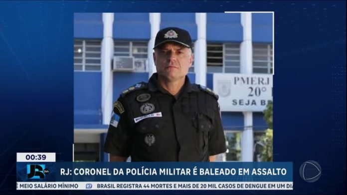 Coronel da Polícia Militar é baleado durante assalto no Rio de Janeiro - JR 24H