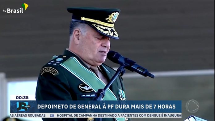 Depoimento de general à PF sobre suposto golpe de estado dura mais de 7 horas - JR 24H