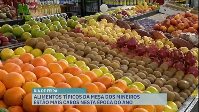 Dia de Feira: Alimentos típicos na mesa dos mineiros estão mais caros