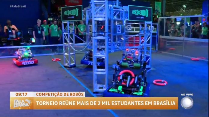 Estudantes de todo o país participam de competição de robôs em Brasília (DF) - RecordTV