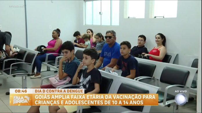 Faixa etária de vacinação contra dengue é ampliada em Goiás após baixa procura pelo imunizante - RecordTV