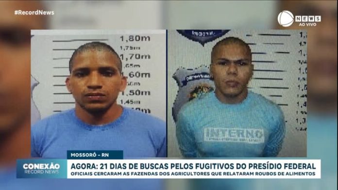 Fugitivos de Mossoró estão sem comunicação e ajuda dos grupos criminosos que fazem parte - Notícias