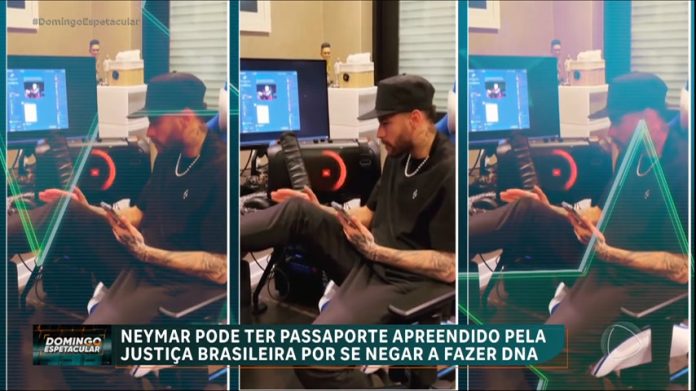 Giro dos Famosos : Neymar pode ter passaporte apreendido pela Justiça brasileira por se negar a fazer DNA