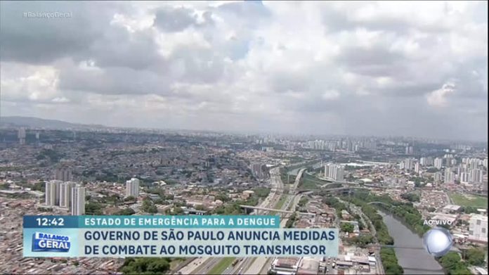 Governo de São Paulo decreta estado de emergência para dengue - RecordTV