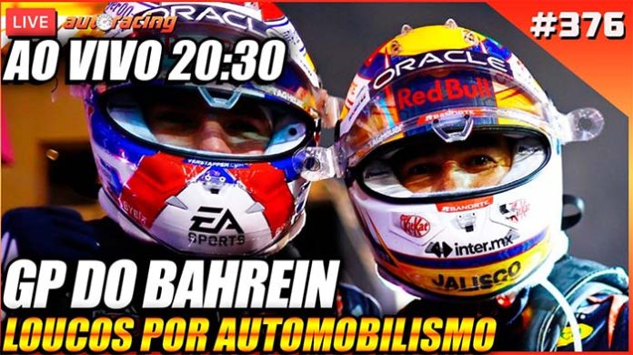 Hoje tem “LIVE ao vivo” (só aqui…) sobre Fórmula 1 no Bahrain e na Arábia Saudita