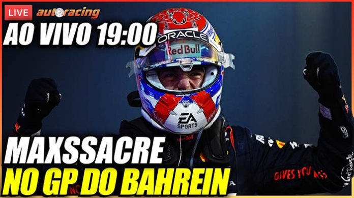 Hoje tem LIVE sobre o GP do Bahrain às 7 horas da noite!