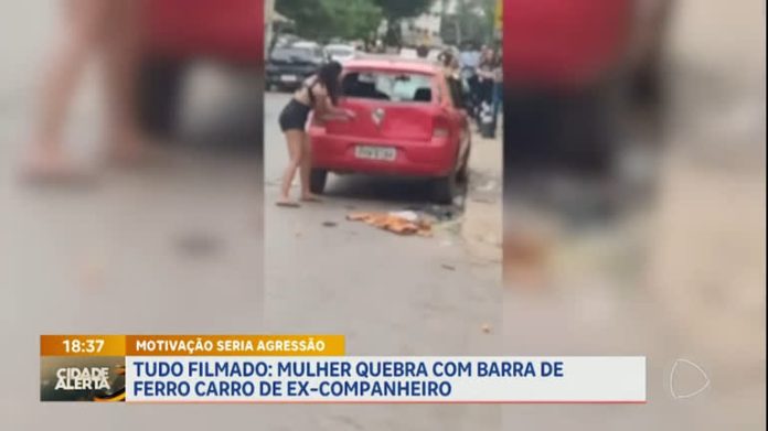 Homem diz que carro foi quebrado por ex-companheira após ciúmes - Brasília