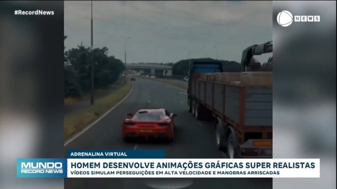 Homem fã de carros e tecnologia faz sucesso com montagens cheias de adrenalina e velocidade - Notícias