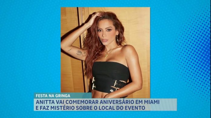 Hora da Venenosa: Anitta vai comemorar o aniversário com festa nos Estados Unidos