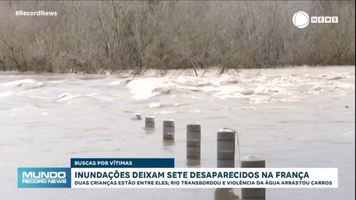 Inundações deixam sete desaparecidos no sul da França - Notícias