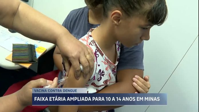 Ministério da Saúde amplia faixa etária para vacinação contra a dengue