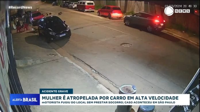 Mulher é atropelada por carro desgovernado e motorista foge em Guarulhos, na Grande SP - Notícias