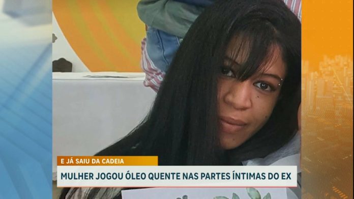 Mulher suspeita de jogar óleo quente nas partes íntimas do ex é solta