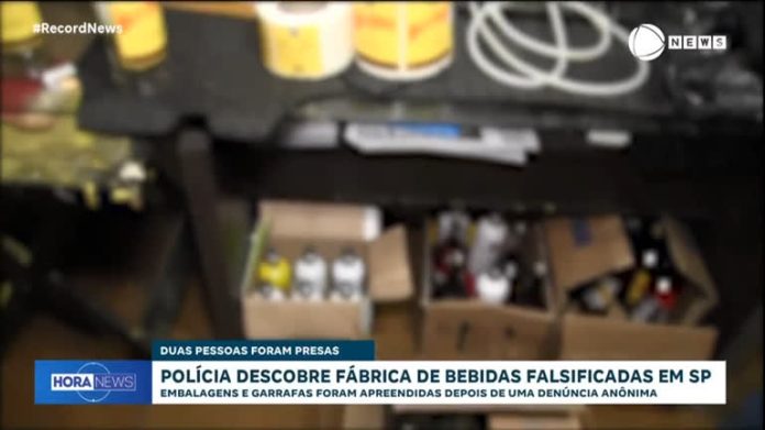 Polícia descobre fábrica clandestina de bebidas falsificadas, distribuídas em bailes funk de SP - Notícias