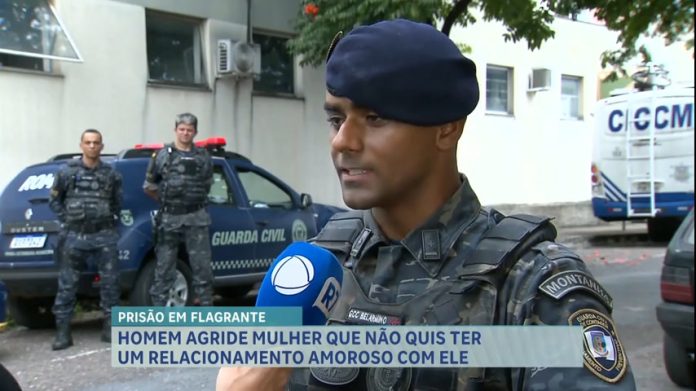 Polícia prende suspeito de agredir mulher que recusou a ter relacionamento amoroso com ele