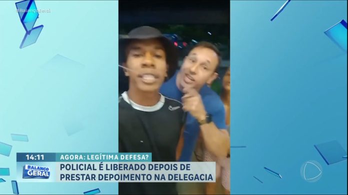 Policial que atirou em entregador é liberado após prestar depoimento - RecordTV