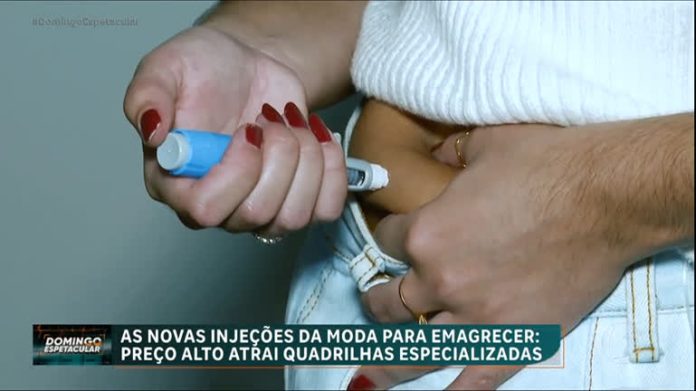 Preço alto de injeções da moda para emagrecer atrai quadrilhas especializadas - RecordTV