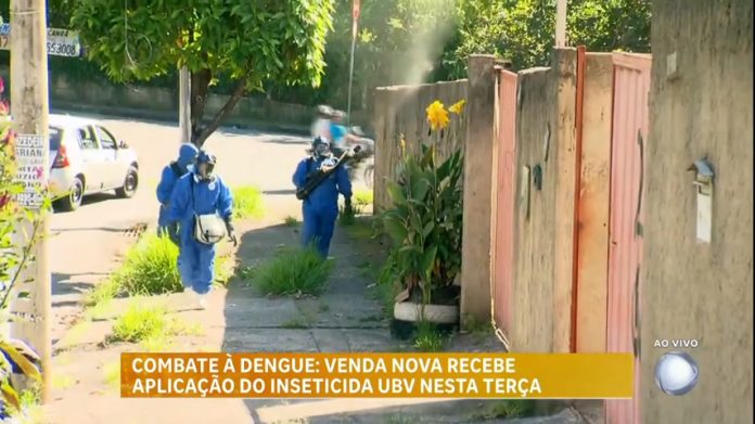 Região de Venda Nova, em BH, recebe aplicação do 