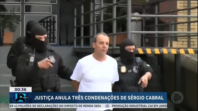 Sérgio Cabral tem três condenações da Lava Jato anuladas pela Justiça - JR 24H