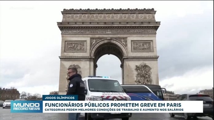 Servidores públicos ameaçam fazer greve durante as Olimpíadas de Paris - Notícias