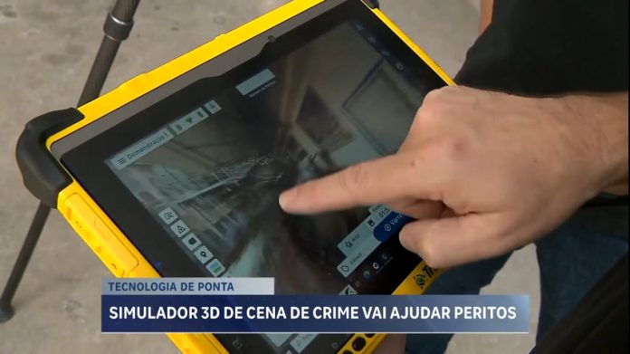 Simulador 3D de cena de crime ajuda peritos nas investigações