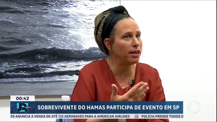 Sobrevivente do Hamas, enfermeira israelense participa de evento em São Paulo - JR 24H