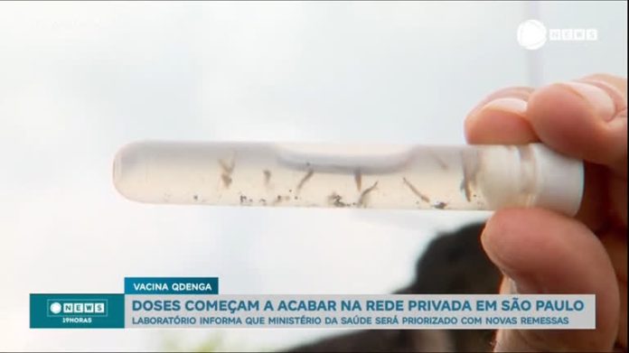 Vacina da dengue começa a faltar na rede privada em São Paulo - Notícias